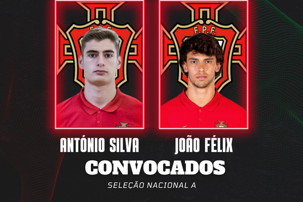 António Silva e João Félix convocados para a qualificação para o Euro 2024
